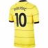 Camisola Chelsea Christian Pulisic 10 Equipamento Segundo 2021-2022 Manga Curta